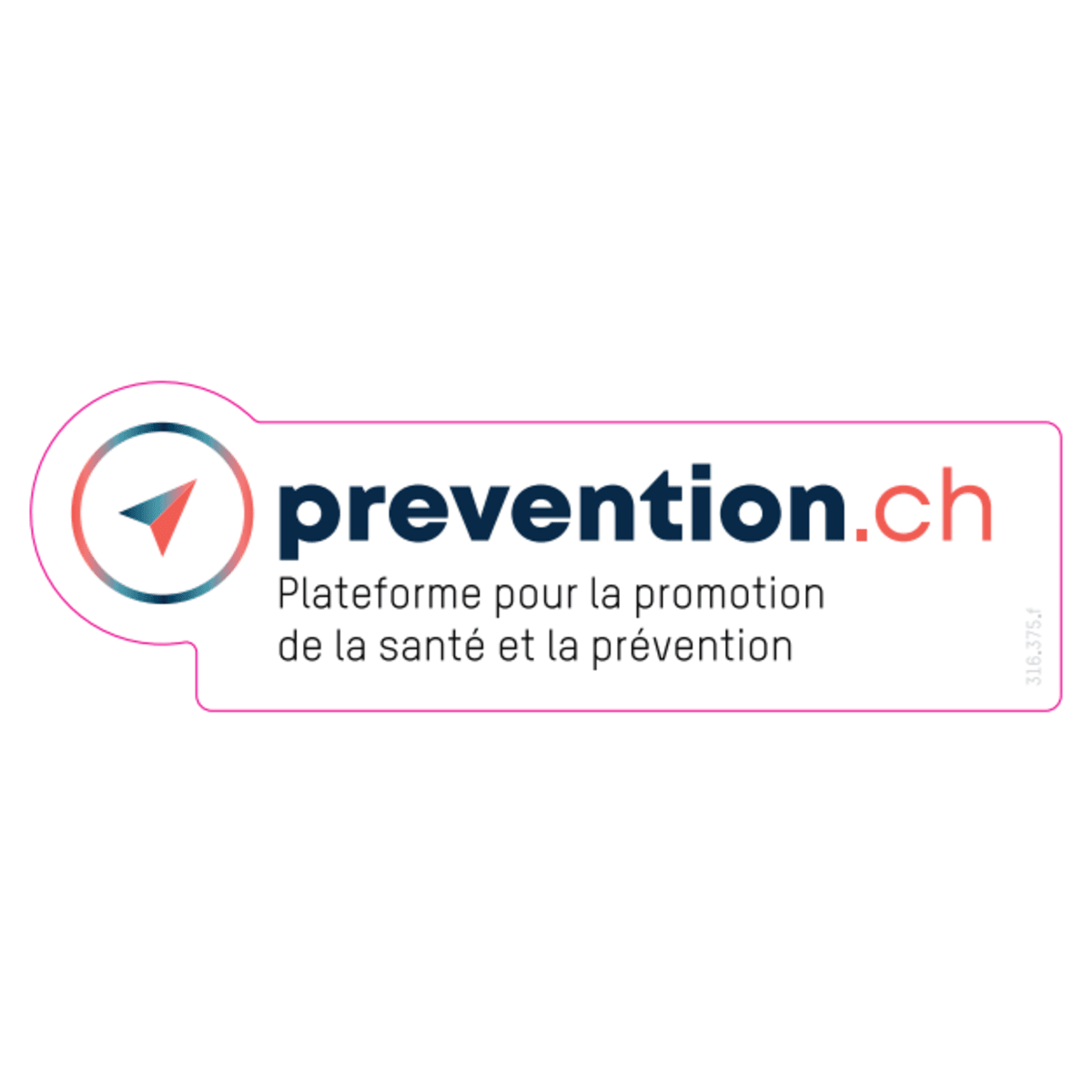 Autocollant Prevention.ch