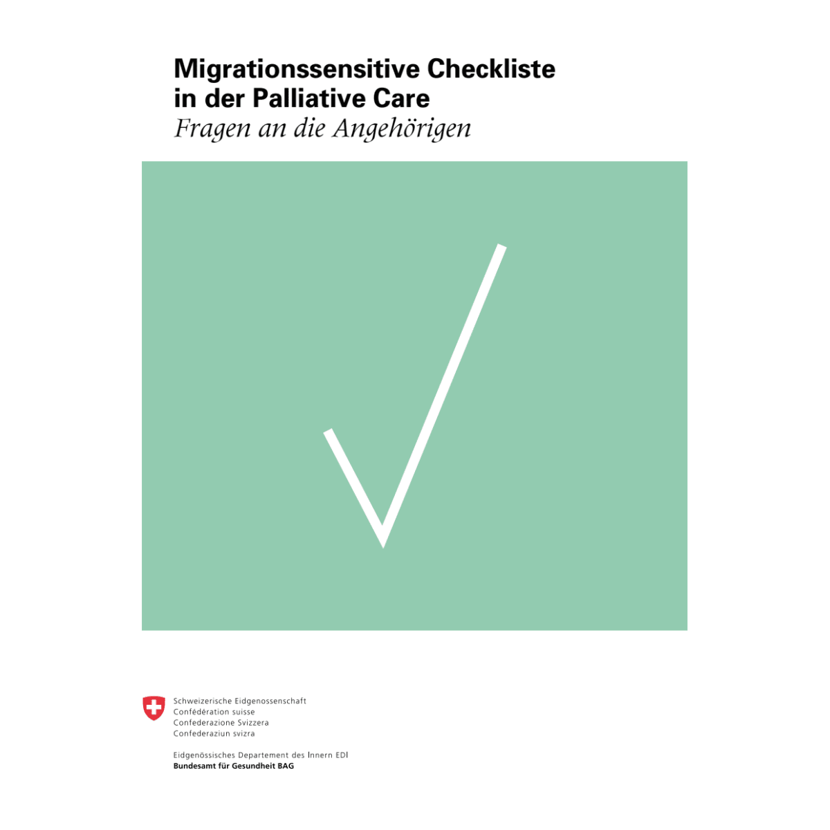 Checkliste in der Palliative Care