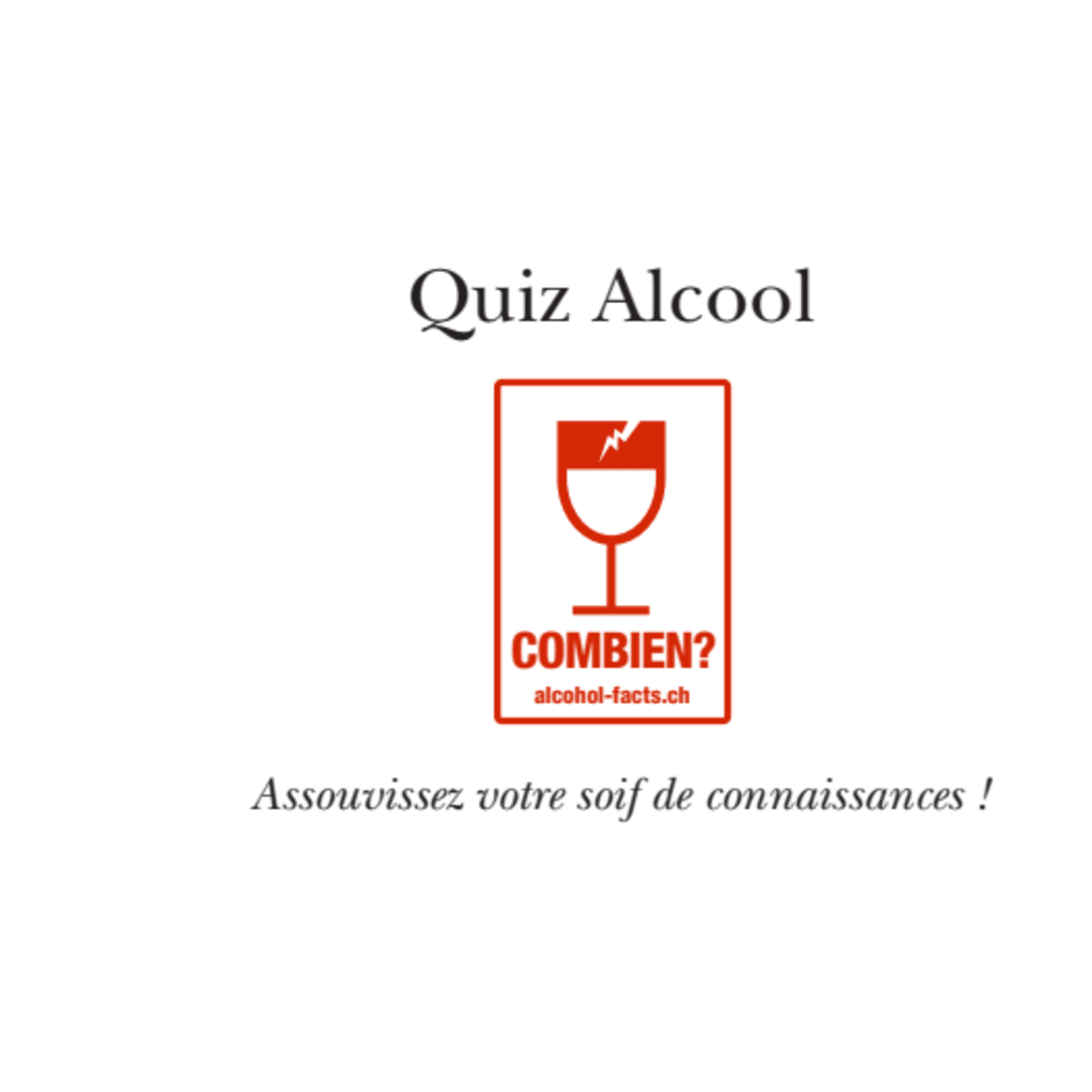 Quiz Alcool