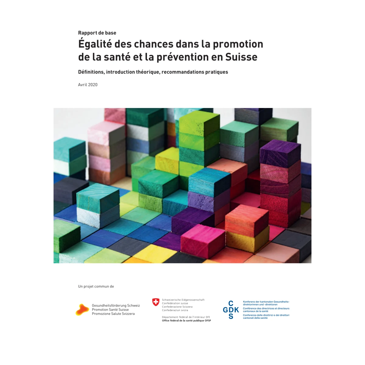 Rapport de base - Égalité des chances