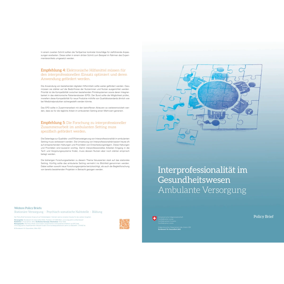 Policy Brief - Ambulante Versorgung