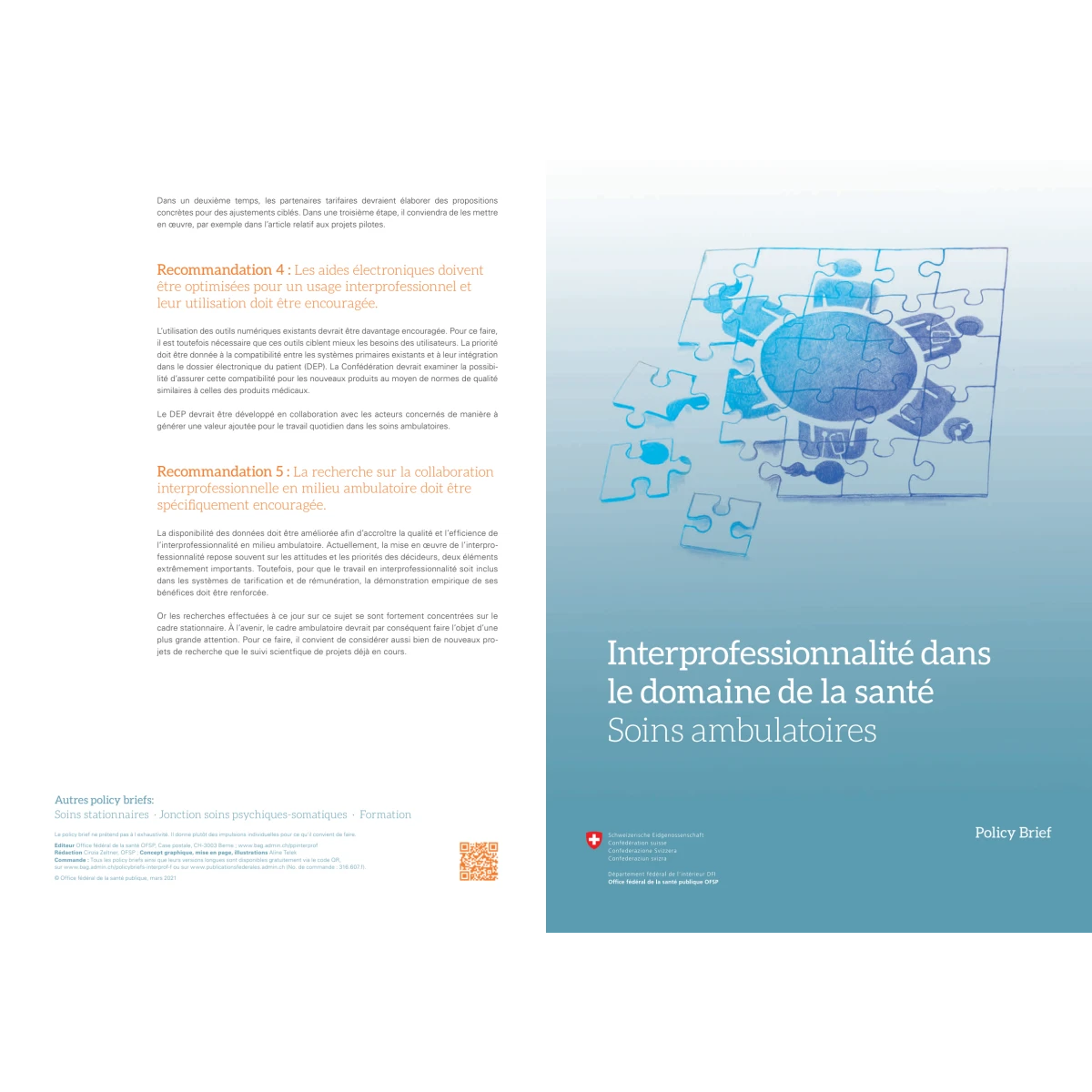 Policy Brief - Soins ambulatoires