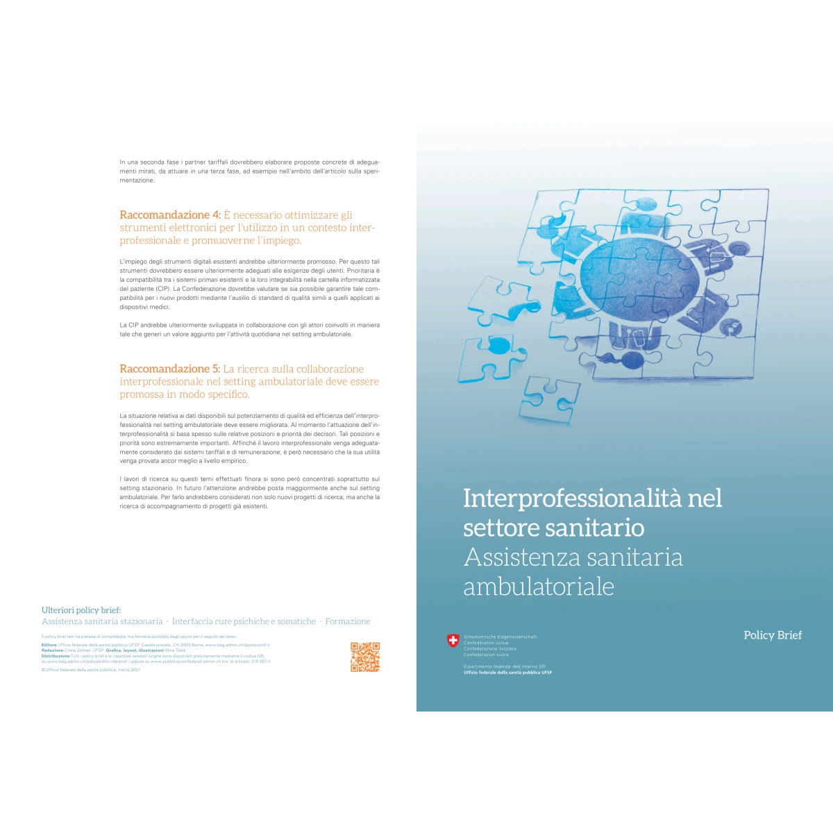 Policy Brief - Assistenza ambulatoriale