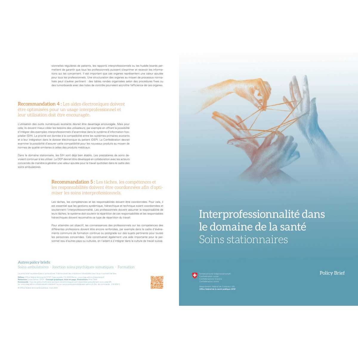 Policy Brief - Soins stationnaires