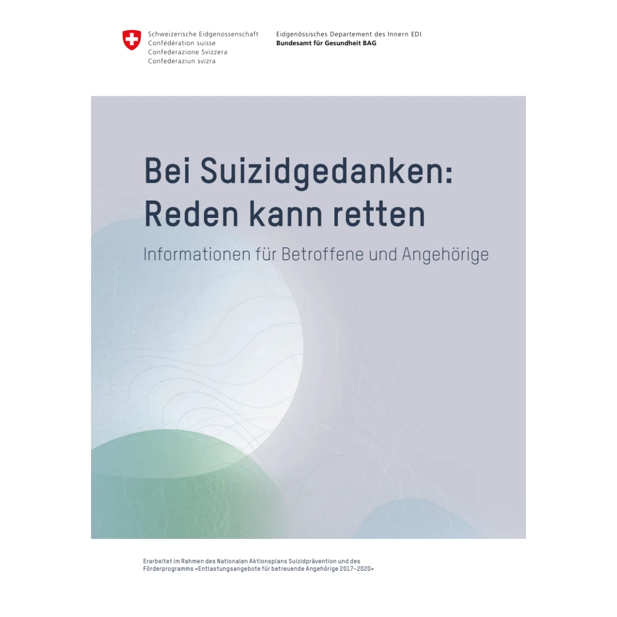 Suizidgedanken–Betroffene und Angehörige
