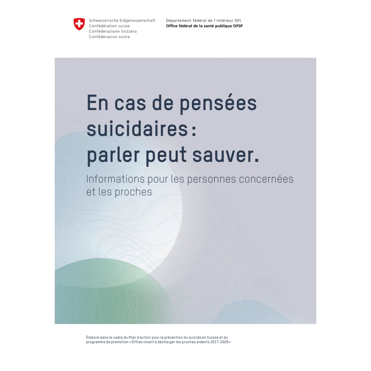Pensées suicidaires - pers. concernées