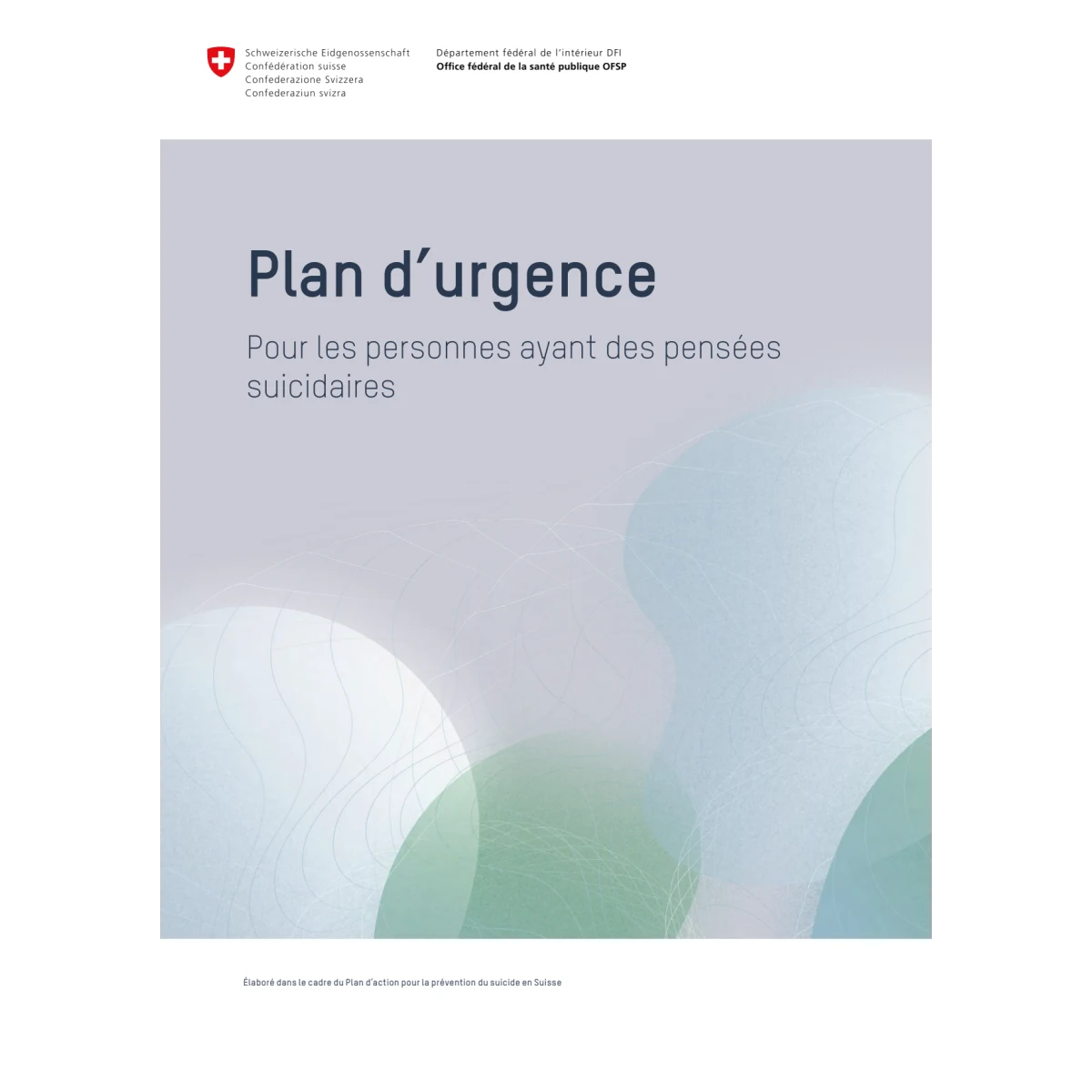 Plan d'urgence - pensées suicidaires