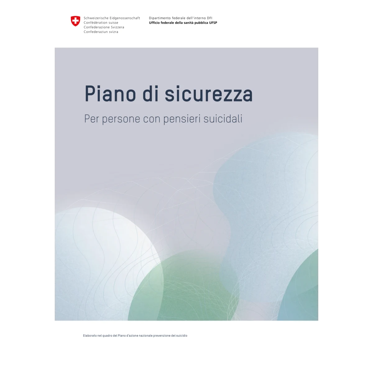 Piano di sicurezza - pensieri suicidali