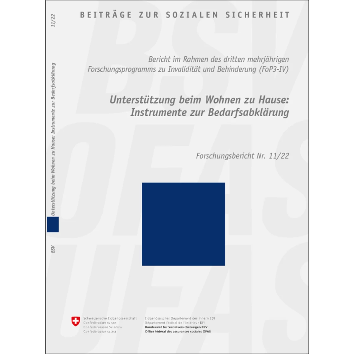 Wohnen zu Hause Bedarfsabklärung, 11/22