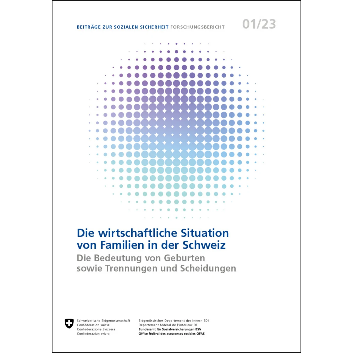 Wirtschaftliche Situation Familien, 1/23
