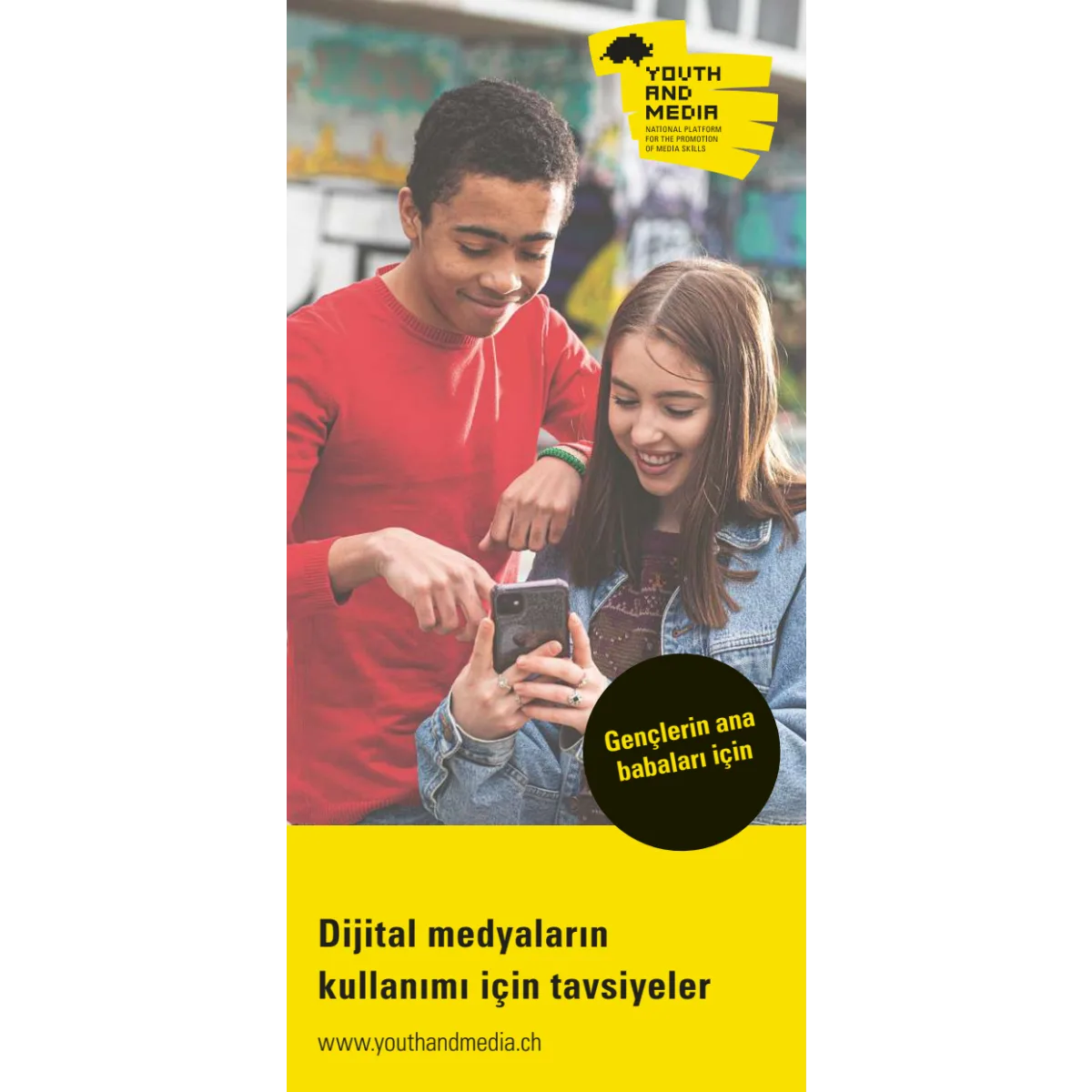 Flyer J+M, 12 bis 18 Jahre, Türkisch