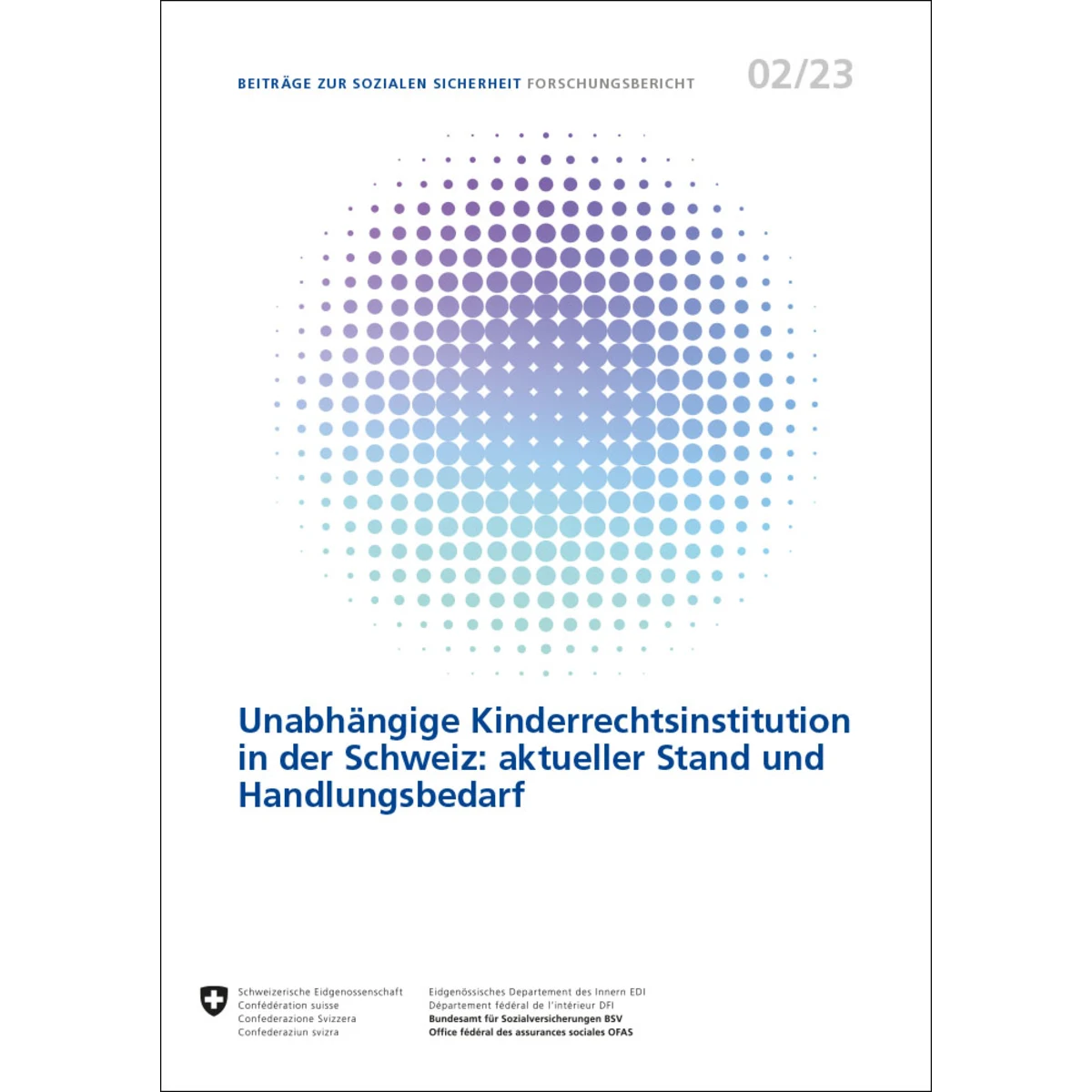 Unabhängige Kinderrechtsinstitution 2/23