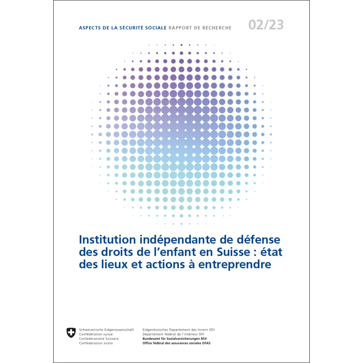 Inst. indép. droits de l'enfant, 2/23