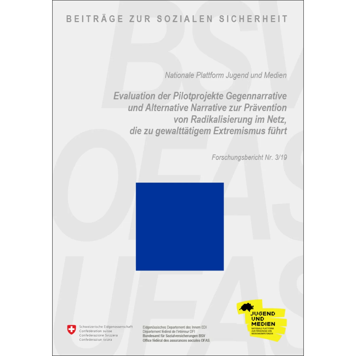 Prävention Radikalisierung im Netz 3/19