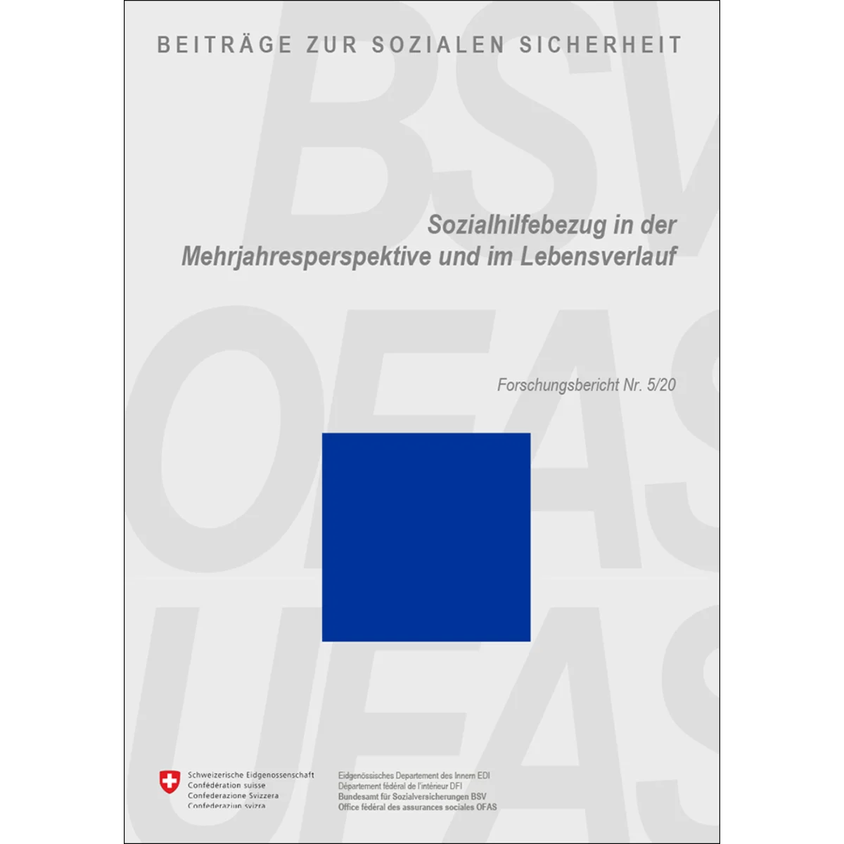 Sozialhilfebezug im Lebensverlauf 5/20