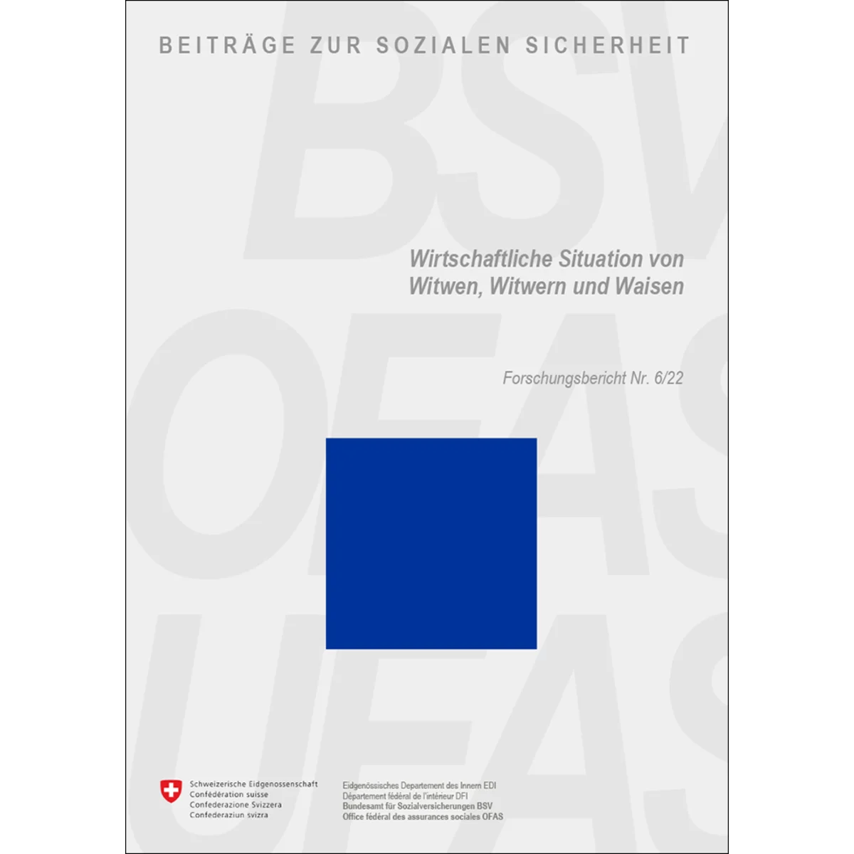 Situation Witwen, Witwern, Waisen, 6/22
