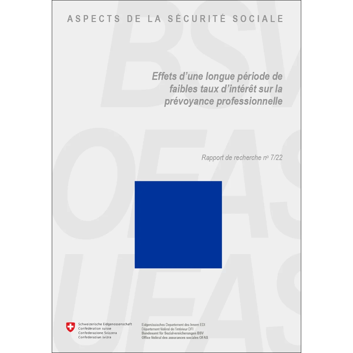 Longue période faibles taux intérêt,7/22