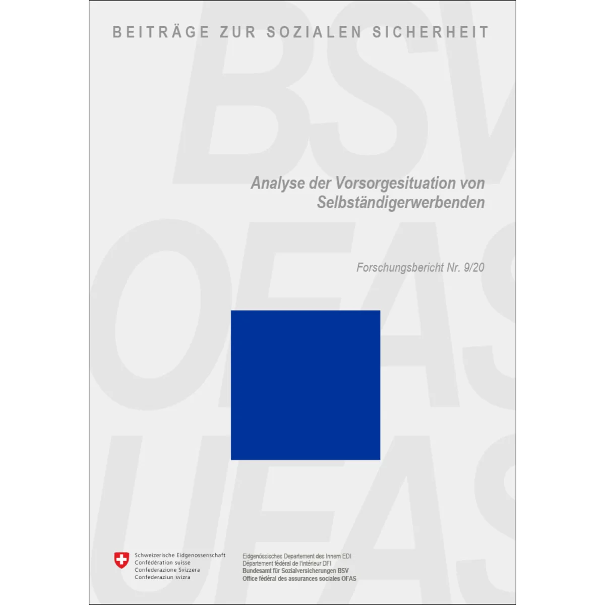 Vorsorgesit. Selbständigerwerbende, 9/20