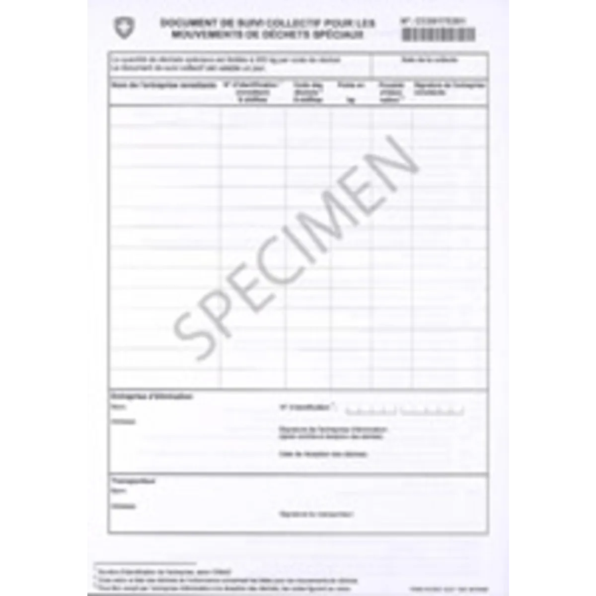 Document de suivi collectif