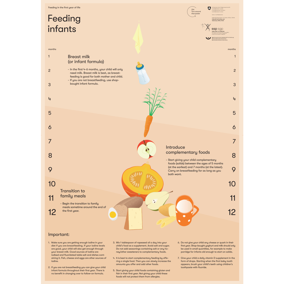 Feeding infants young children