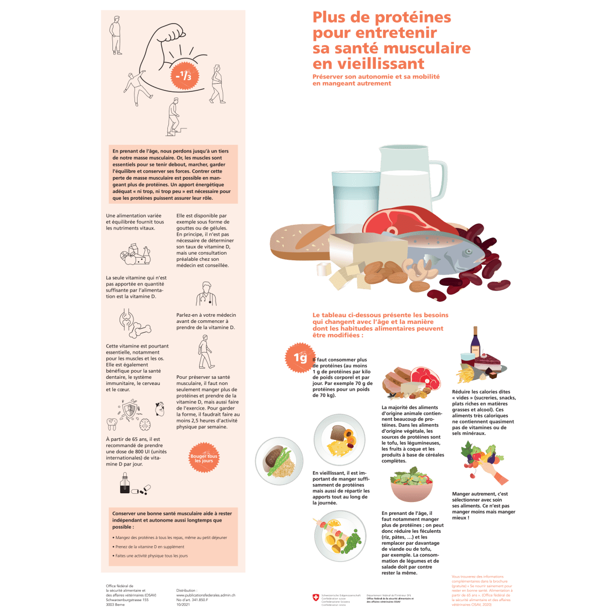 Plus de protéines pour entretenir