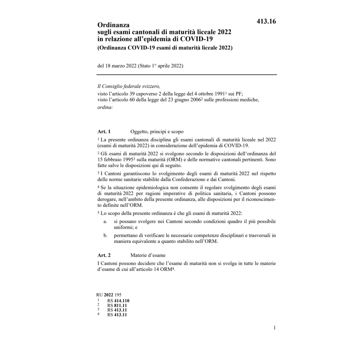 O COVID-19 esami di maturità liceale