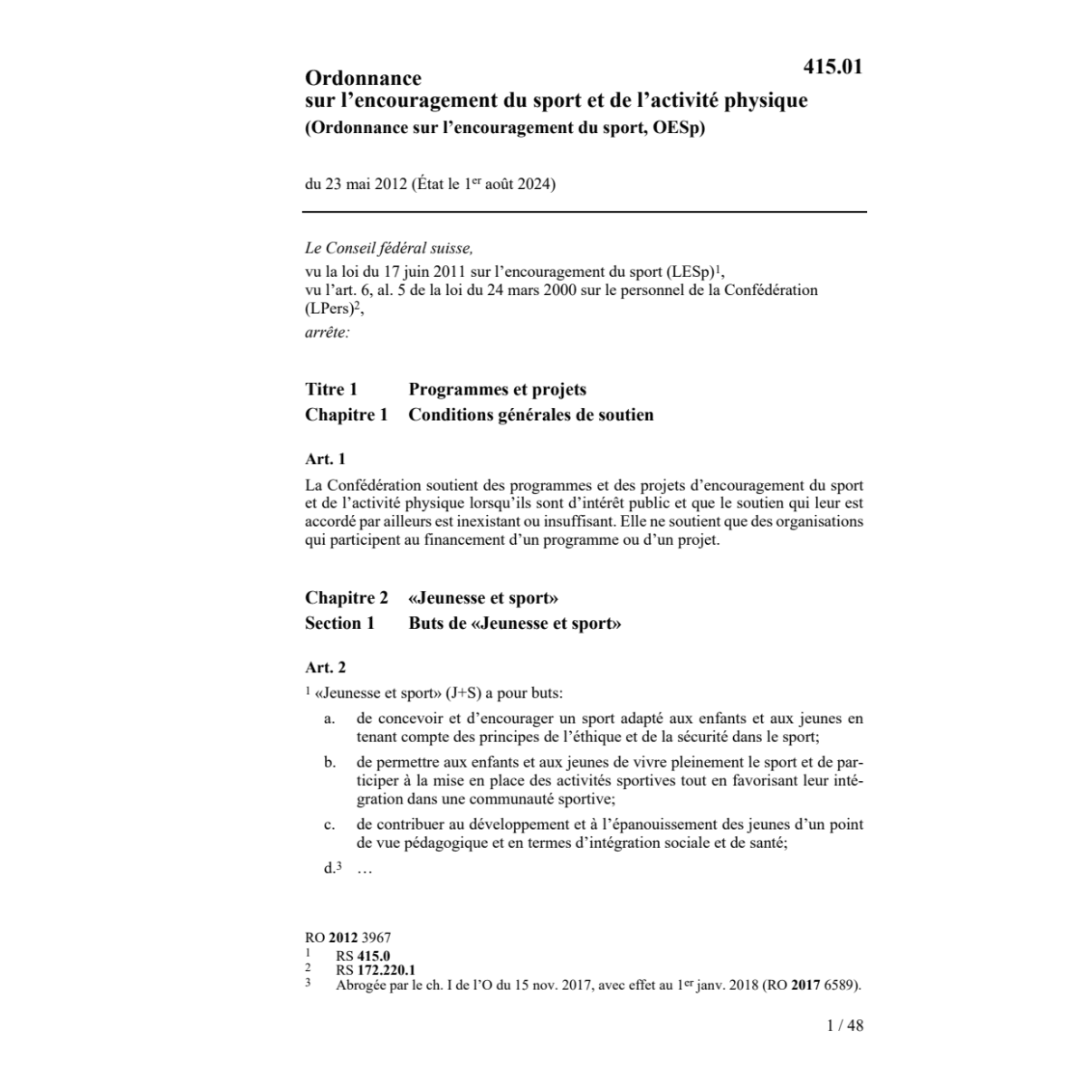 O encouragement gymnastique et sports