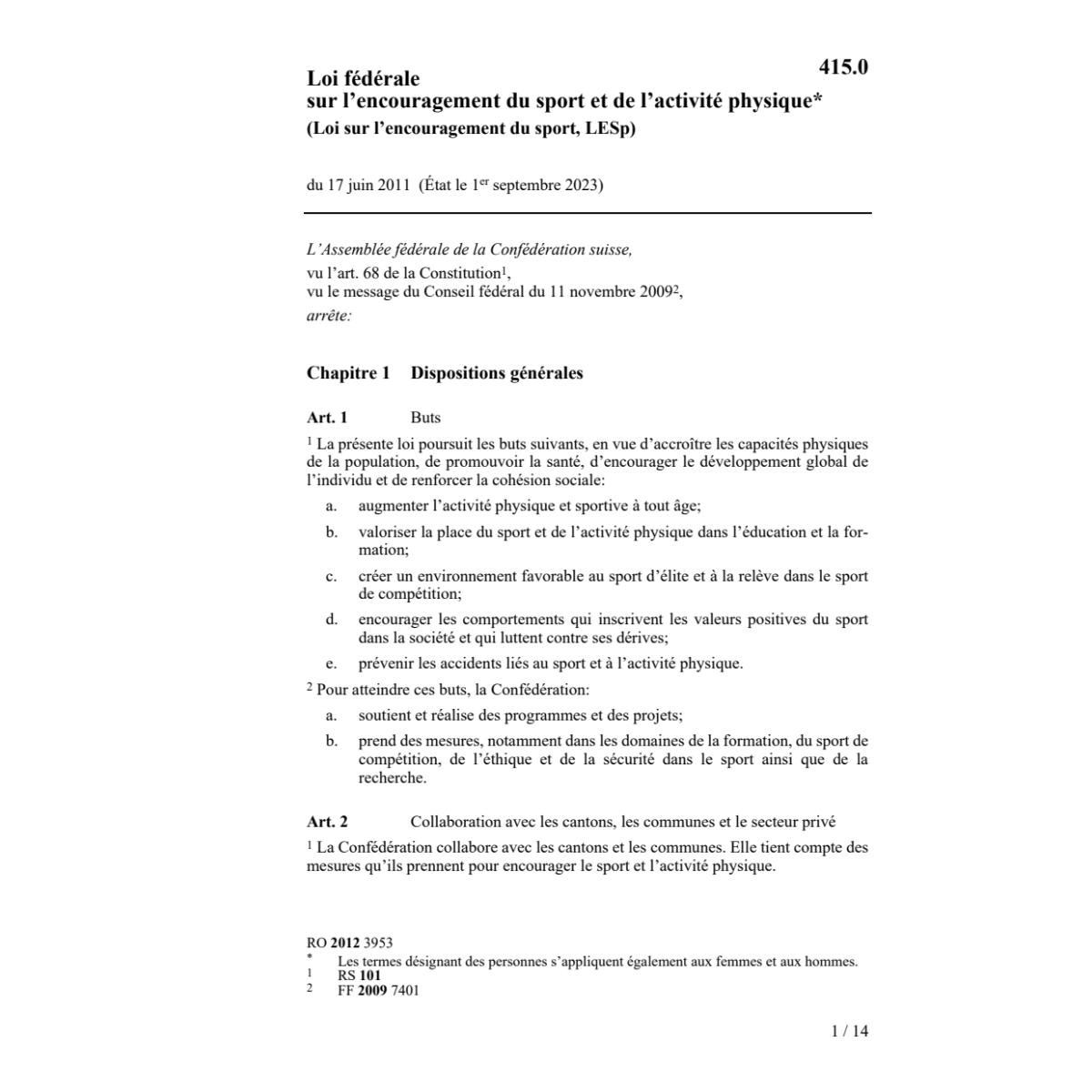 LF encourageant gymnastique, les sports