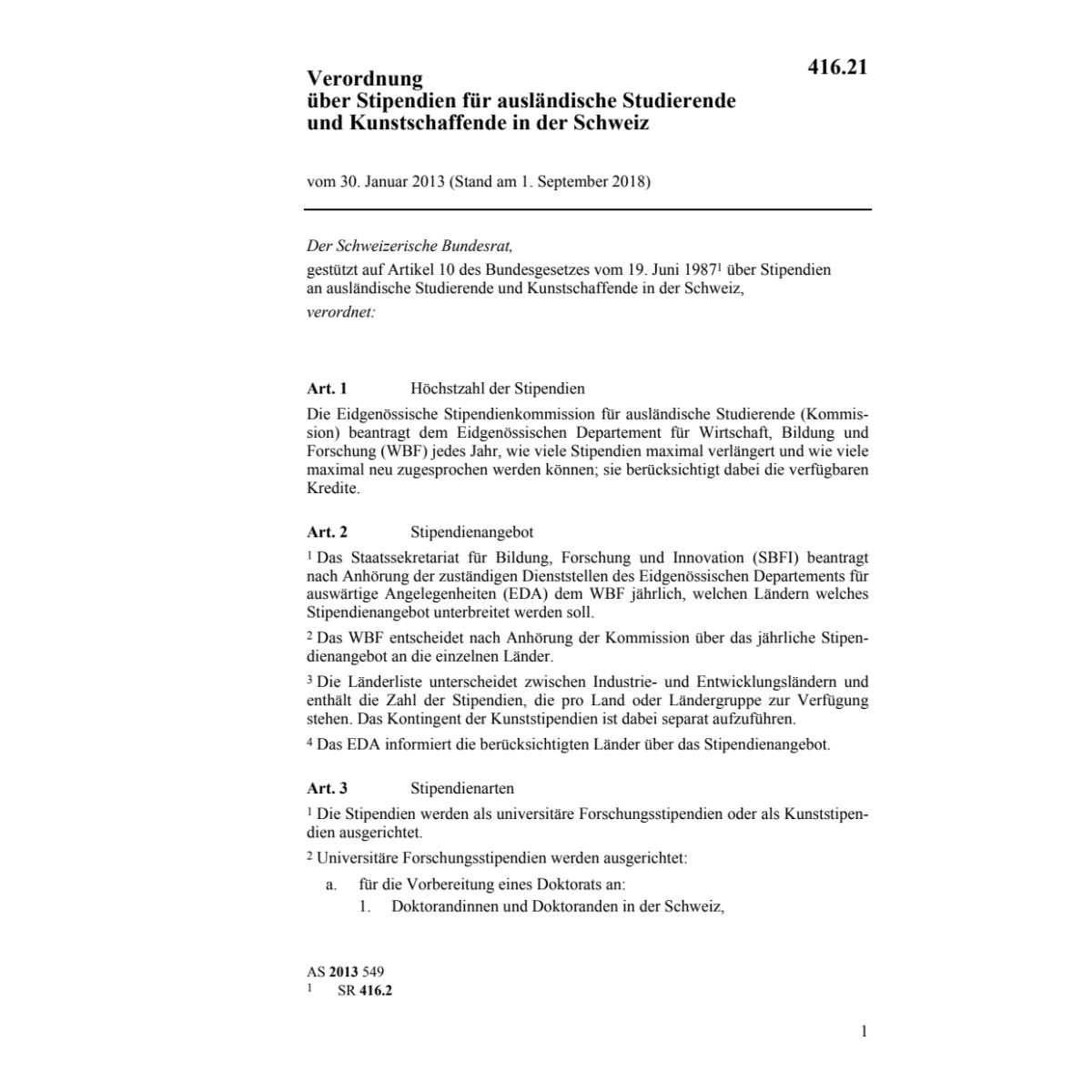 V Stipendien ausländische Studierende