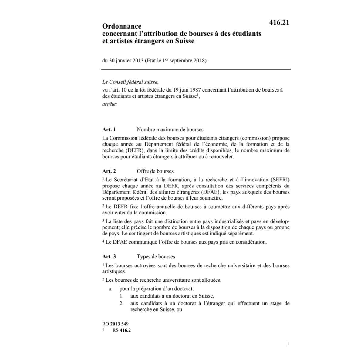 O bourses étudiants étrangers