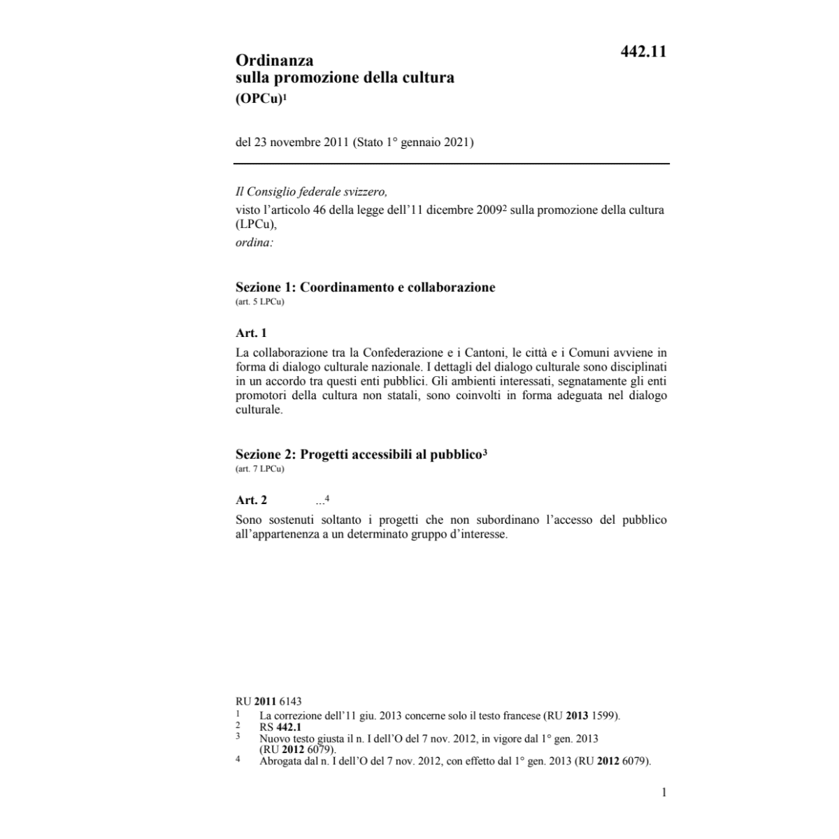 O promozione cultura OPCu