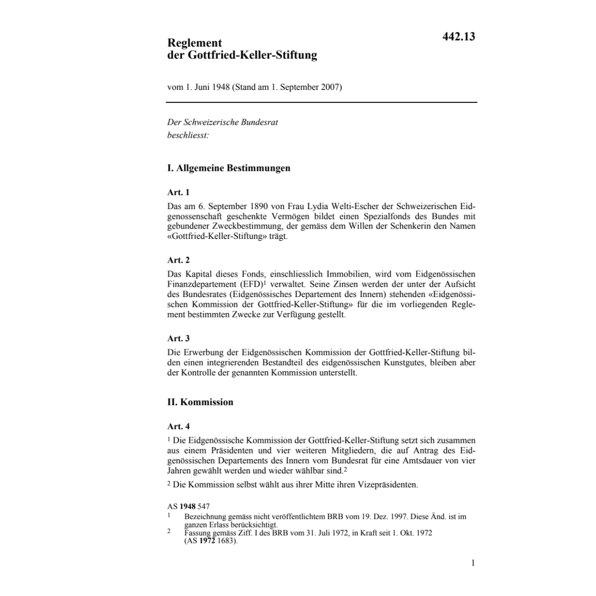 R Gottfried-Keller-Stiftung