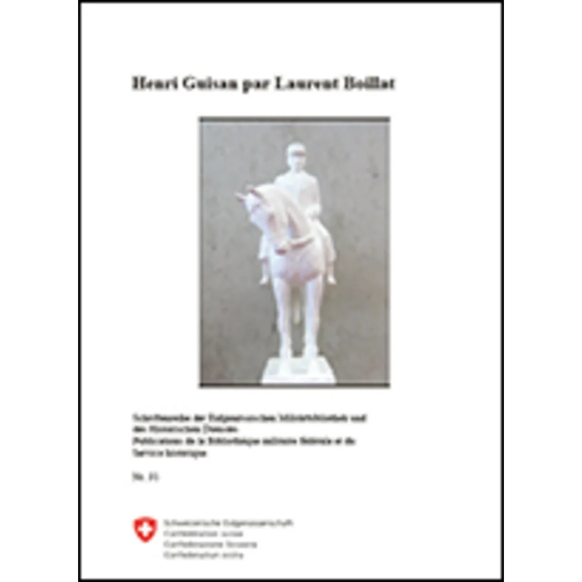 Henri Guisan par Laurent Boillat