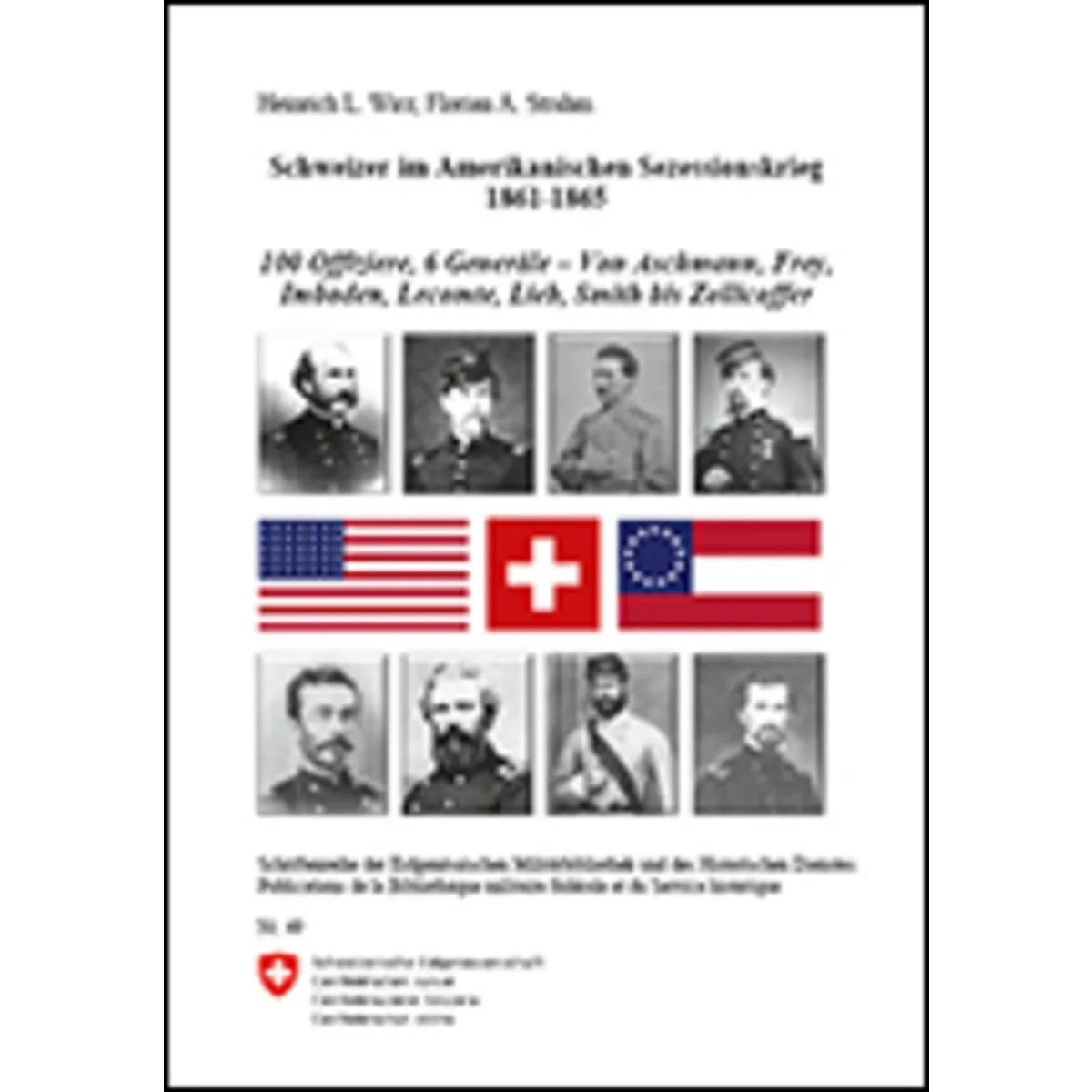 Schweizer Amerikanischen Sezessionskrieg