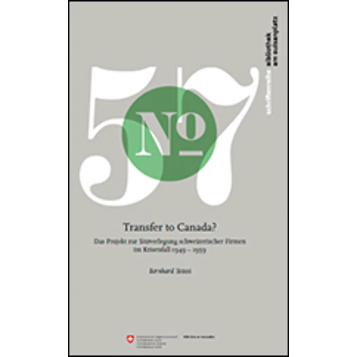 Transfer Canada? Projekt Sitzverlegung