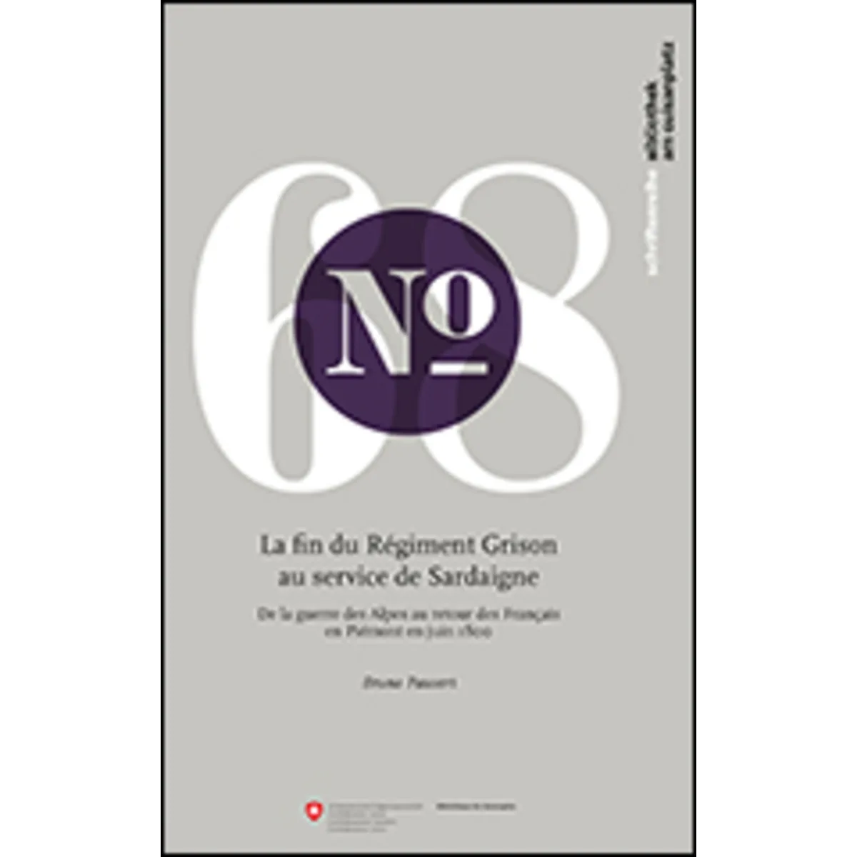 Fin Régiment Grison au service Sardaigne