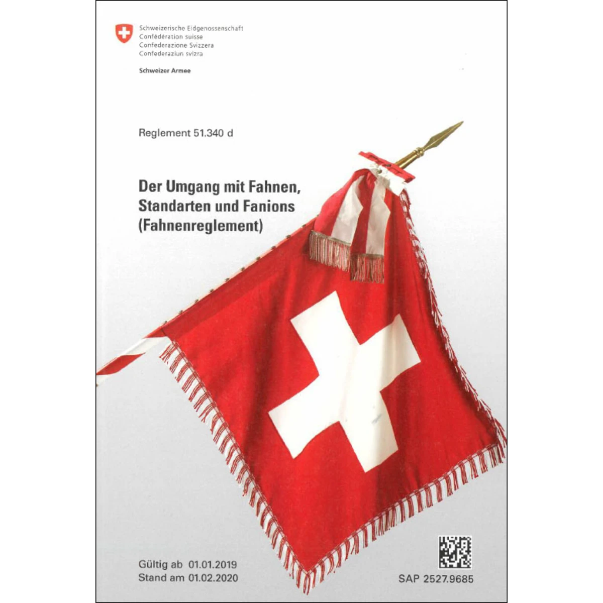 Der Umgang mit Fahnen (Fahnenreglement)