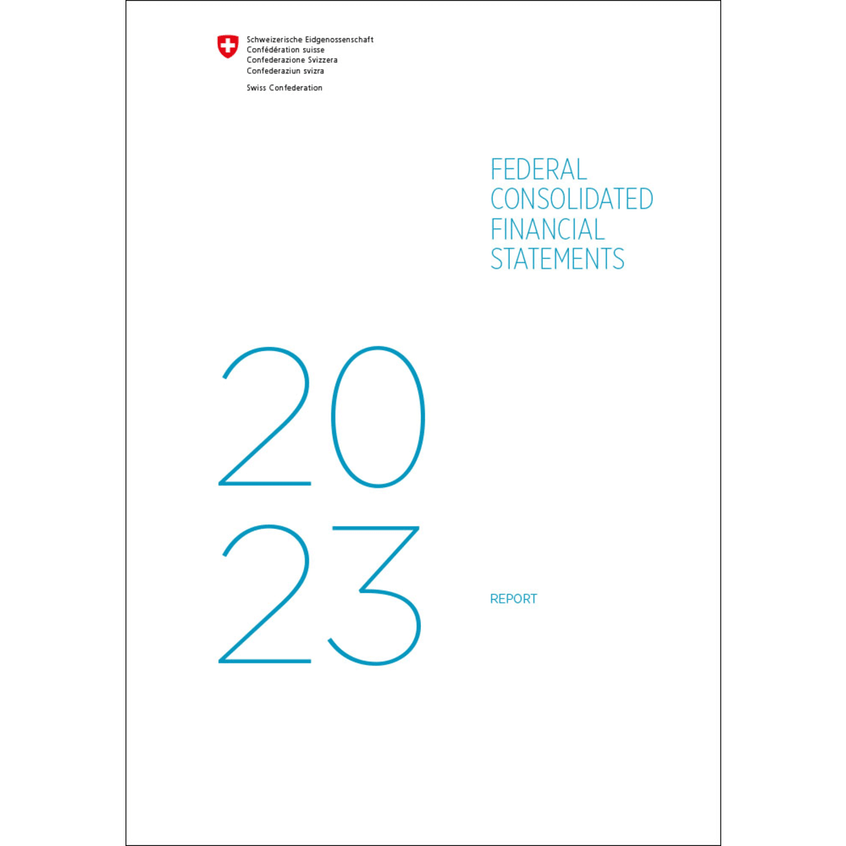 Federal statem., Financial report 2023