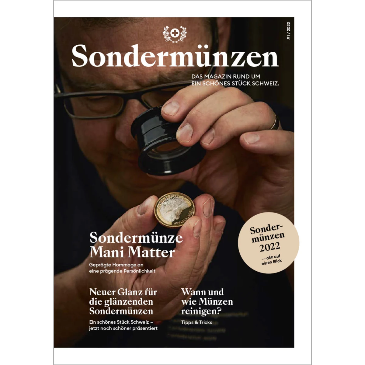 Sondermünzen - Swissmint Magazin 1/22 DE