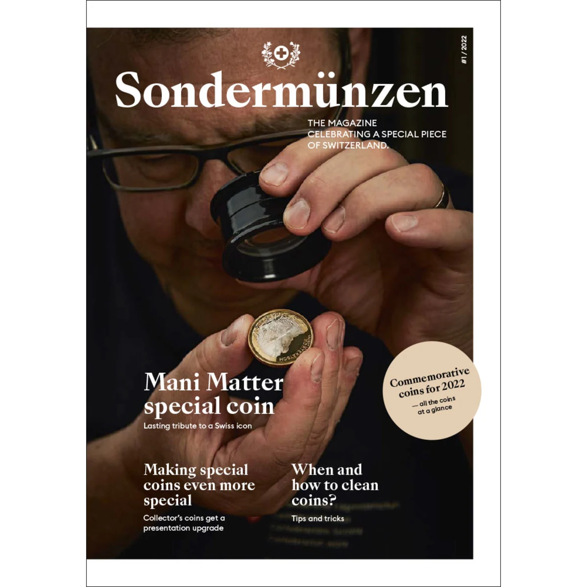Sondermünzen - Swissmint Magazin 1/22 EN