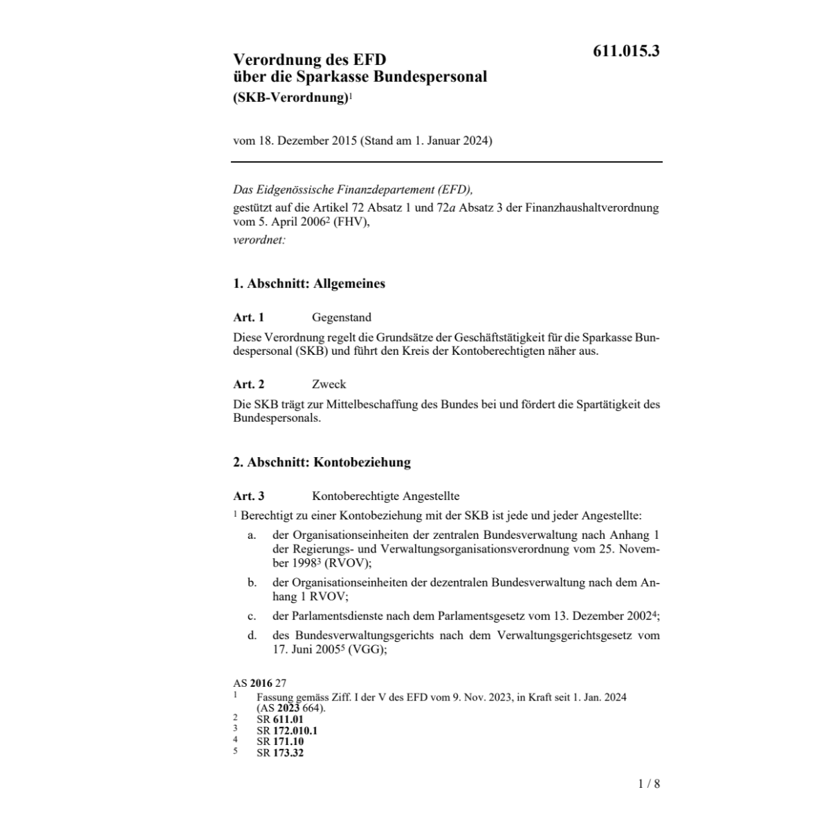 V EFD 18.12.15 Sparkasse Bundespersonal