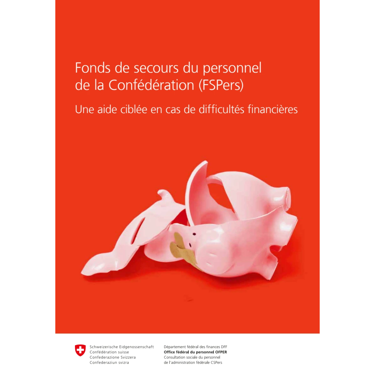 Fonds de secours personnel Confédération
