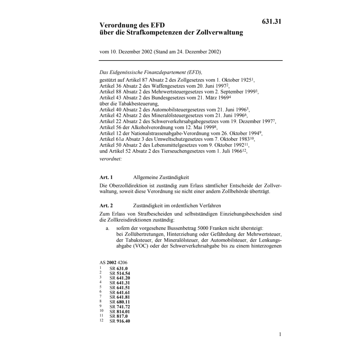 V Strafkompetenzen Zollverwaltung