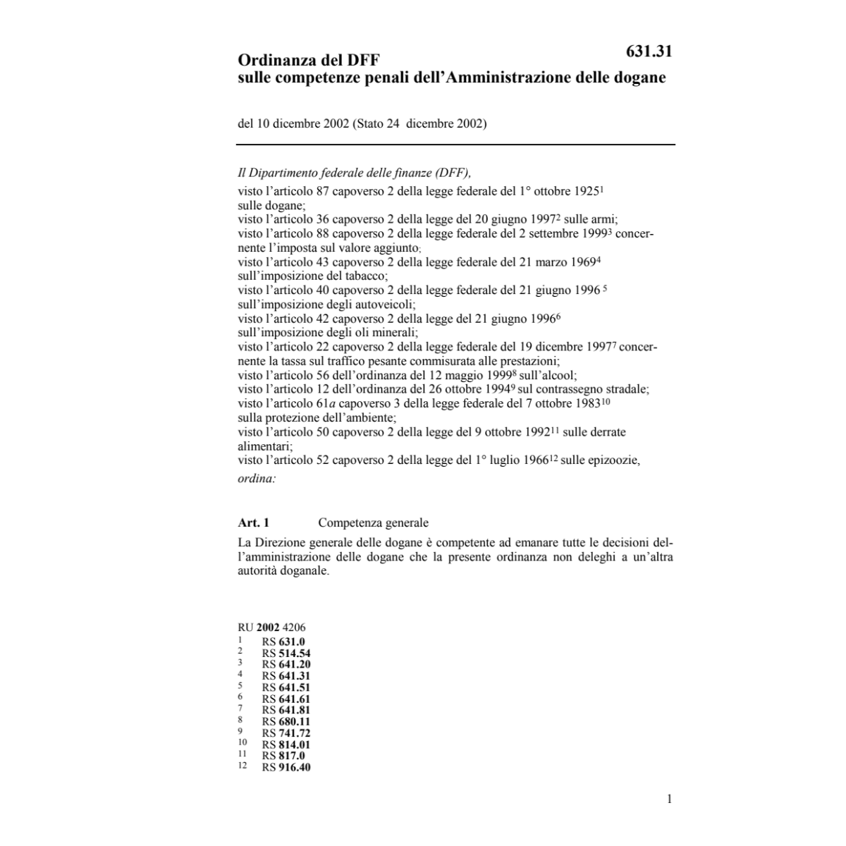 O competenze penali amministrazione