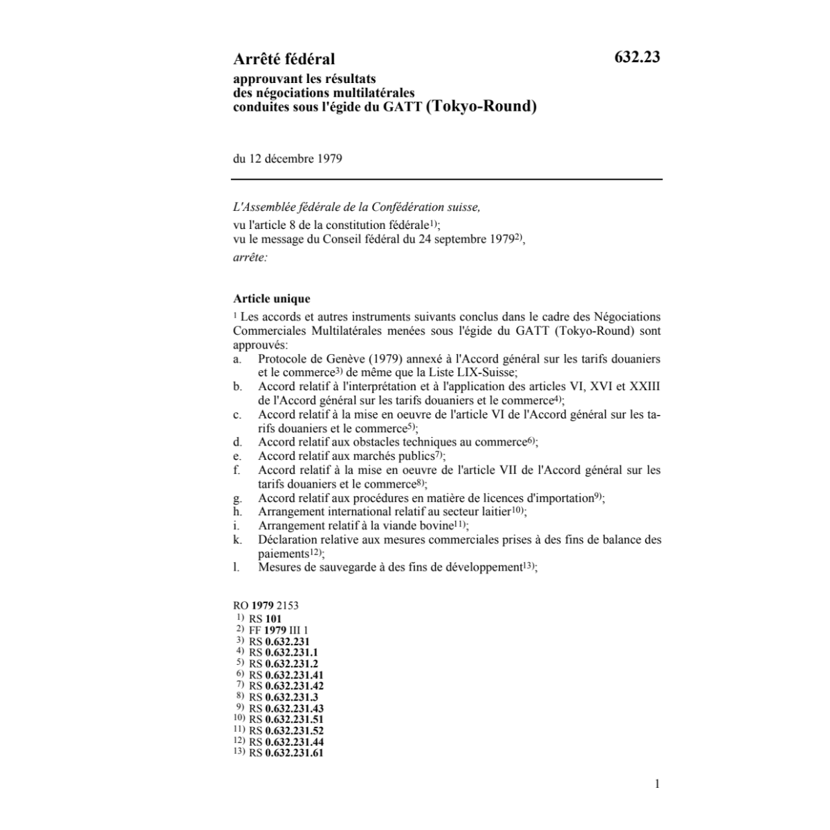 AF approuvant résultats négociationsGATT