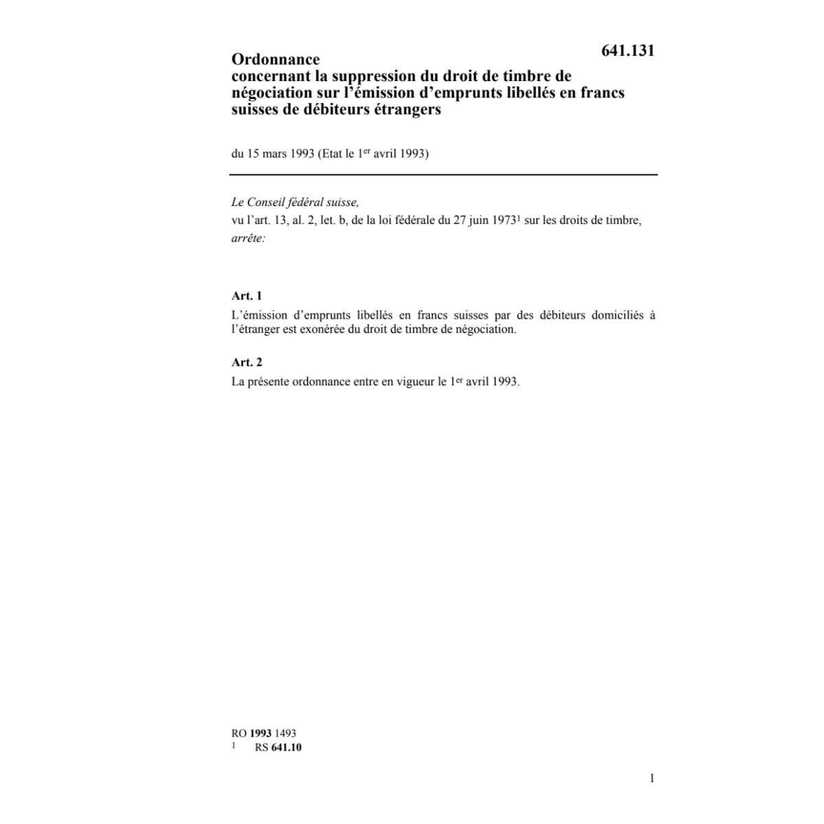 O surpression droit timbre débiteurs
