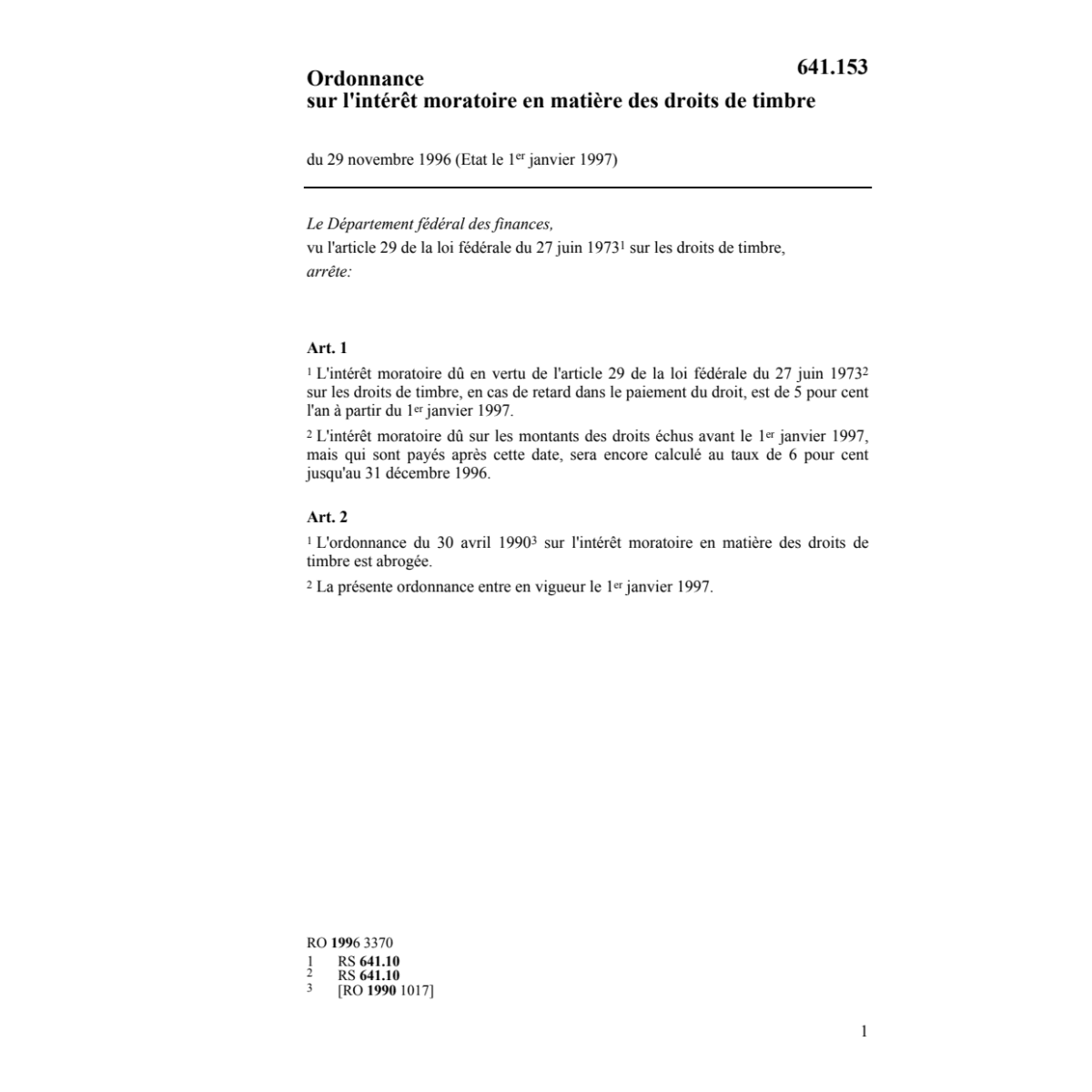 O intéret moratoire matière droits timbr