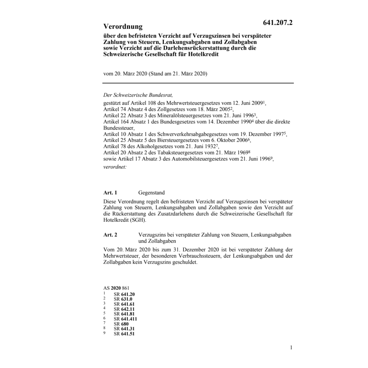 V Verzicht auf Verzugszinsen