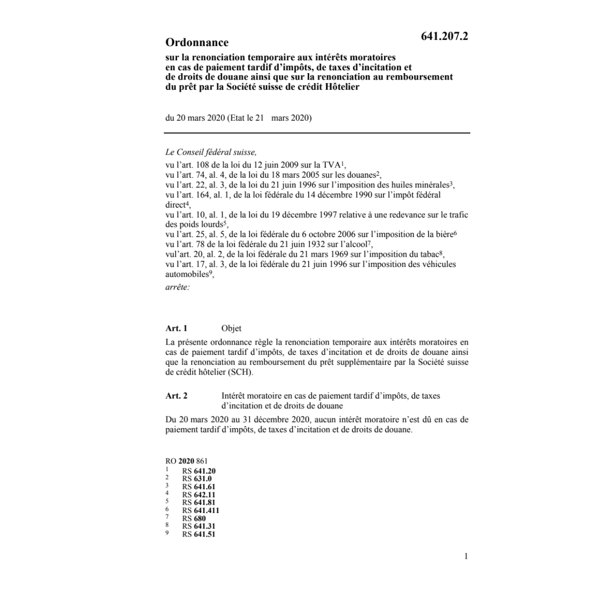 O renonciation temp. intérêts moratoires