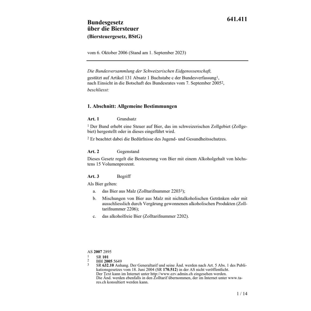 Biersteuergesetz,BStG